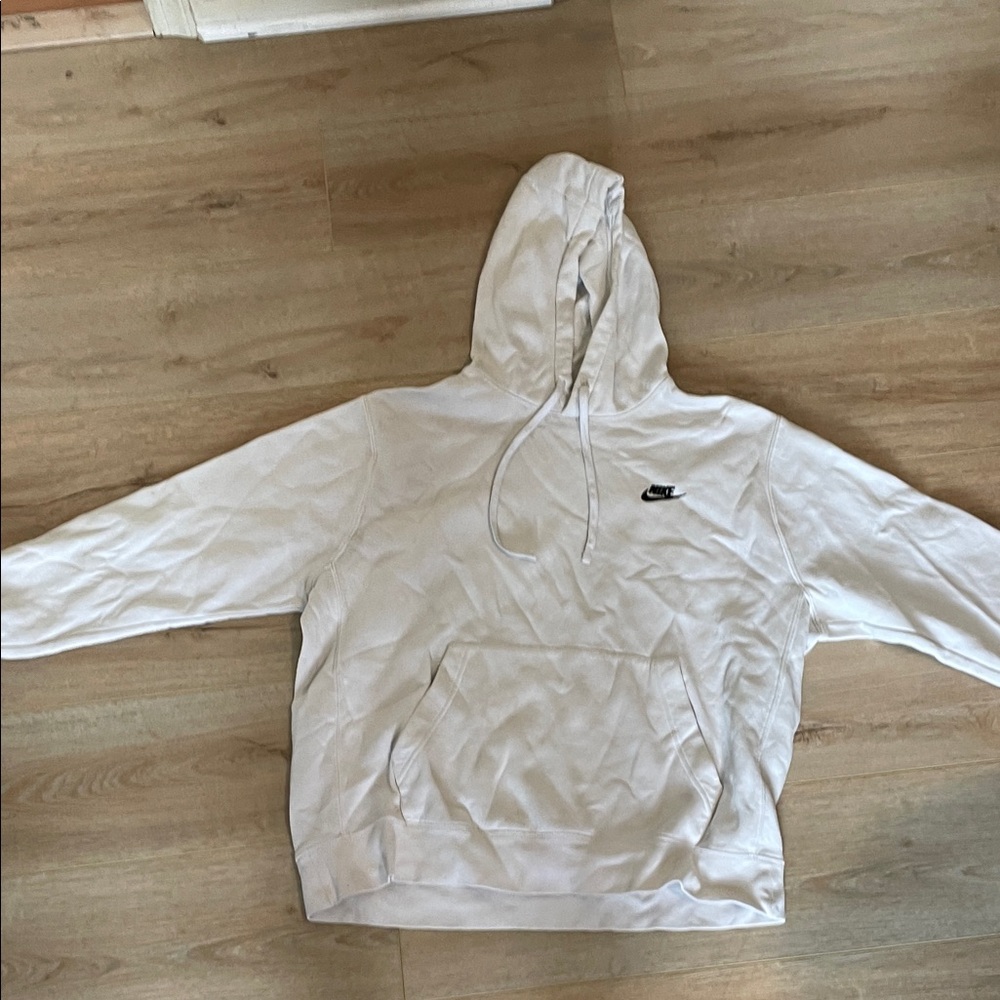 Nike Men's Classic White Hoodie
